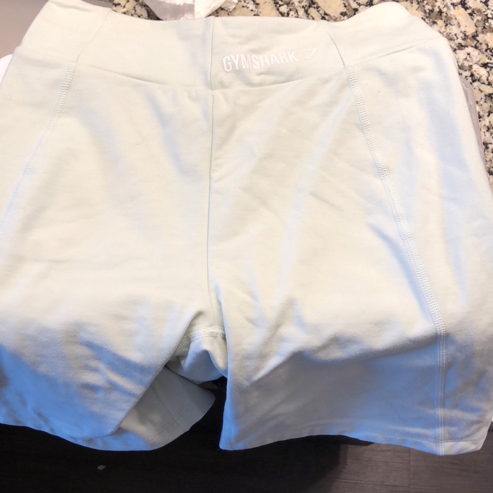 Women’s cycle shorts. Size small. Seafoam